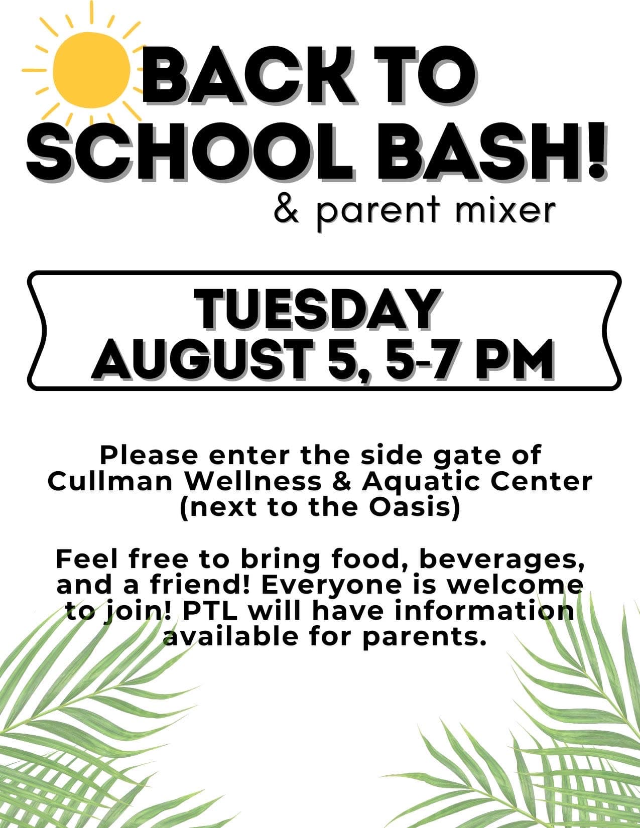 Back to School Bash